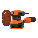 beyond by BLACK+DECKER Lijadora de órbita aleatoria, 5 pulgadas, 2.4 amperios (BDERO200AEV)