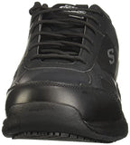 Skechers, Tenis para Trabajo para Hombre, Dighton 77111, Negro, 27 Ancho Medio