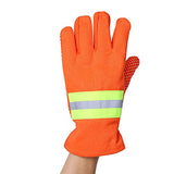 Solinder DA-075 Guantes Resistentes al Calor Bombero Guantes contra Incendios Aislamiento antiestático