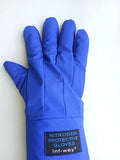 Inf-way 3 Sizes Long Cryogenic Gloves Waterproof Low Temperature Resistant LN2 Liquid Nitrogen Protective Gloves Cold Storage Safety Frozen Gloves (Medium) by Inf-way