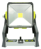 Ryobi P720 One + 18 V Dual Power 20 W LED luz de trabajo w/montura de trípode (batería no incluida, solo herramienta)