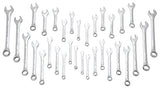 Performance Tool - Juego de llaves de broca y llaves de socket, 5 unidades, 32pc SAE and Metric Wrench Set