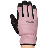 AmazonBasics Women's Work Gloves, Garden Gloves, Pink, XS