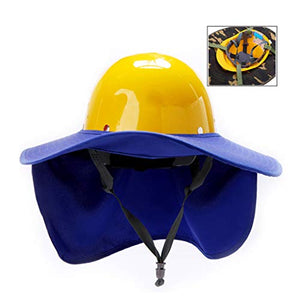 WXJ Sombrero de ala Grande Sombrero Duro Seguro Laboral Protector Solar Hombres Y Mujeres En El Sitio Varios Colores Disponibles Resisten Los Rayos UV Cascos de ABS De Alta Resistencia Construcción