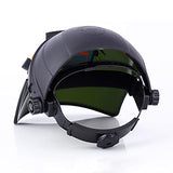 Casco de soldadura de oscurecimiento automático, de soldador, gafas de soldador de plástico, casco para pulir con chorro de arena