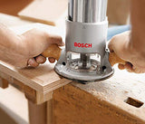 Bosch 1617EVSPK Kit combinado de herramientas de enrutador de madera – Enrutador de inmersión de 2.25 caballos de fuerza y kit de enrutador de base fija con un motor de 12 amperios de velocidad variable