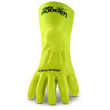 HexArmor Ugly Mudder 7212 - Guantes de trabajo de hormigón recubiertos de PVC con protección contra impactos, tamaño grande