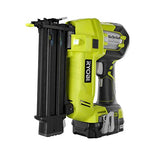 Ryobi P854 ONE Plus 18V Cordless Lithium-Ion 2 in. Brad Nailer Kit (One Battery & Charger included)