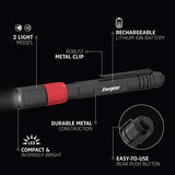 Energizer X400 - Pluma Recargable, Mini Linterna LED Resistente al Agua, luz de Trabajo LED Brillante de 400 lúmenes para Herramientas mecánicas (Cable USB Incluido)