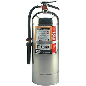 Extinguidor de Espuma Comercios, PortaBubble, MXPBB-001, Clase A, B, Tipo Líquido, H2O y AR-FFF (espuma), 9Lts.