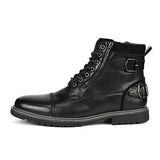 Bruno Marc Botas de Hombre Combate Zapatos Trabajo Philly_10 Negro Chukka 8.5 US