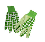 3 pares de guantes de jardinería de polialgodón para mujer, talla M/L