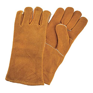 Guantes de carnaza para soldador 14"- Knova