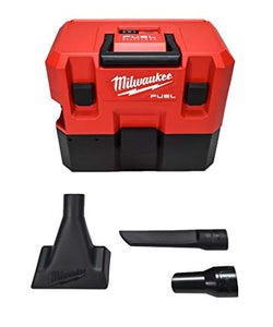 Milwaukee 0960-20 M12 Combustible 12V iones de litio inalámbrico 1.6 galones Aspiradora húmeda/seca (solo herramienta)