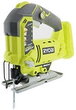 RYOBI One+ P5231 - Rompecabezas orbital inalámbrico en forma de T de 18 V (batería no incluida, herramienta eléctrica y hoja de corte de madera en forma de T)