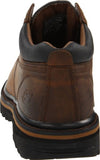 Skechers, Bota Tobillera para Hombre, Mariner 4470, Marrón Oscuro, 28 Ancho Medio