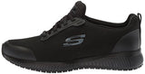 Skechers for Work Squad SR Zapatos de Servicio de Alimentos para Mujer, Negro, 7 US