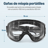 Gafas Seguridad Protectoras Aislantes Transparentes Lentes Seguridad Protectores Antiempañantes Seguridad de Modo Dual Transparente Antivaho Superclaro Alta Resistencia Resistencia a Los Arañazos