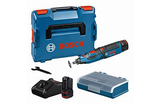 Bosch Professional 06019 °C5001 Herramientas multifunción Gro 10,8 V Li con L-Boxx 10,8 V 2,0 Ah Li-ion/2 baterías