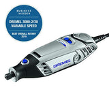 Dremel 3000 Mototool Con 2 Aditamentos y 28 Accesorios + Maletín + Dremel, Aditamento de Base para Fresar, 335-01