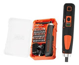 Black & Decker Set Atornillador Inalambrico 4V Push And Go + 27 Accesorios BD40K27 Black And Decker