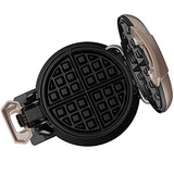 Waflera BLACK+DECKER Giratoria prepara 2 waffles a la vez