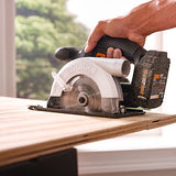 WORX 20V Cordless Drill Driver, 20V Circular Saw and 20V Cordless Reciprocating Saw Combo Kit 2 Batteries and 1 Charger Included WX956L (WX956L)