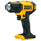 DEWALT Pistola de Calor Inalámbrica 20V MAX* con 2 Boquillas (Solo herramienta) DCE530B