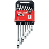 CRAFTSMAN Juego de Llaves Combinadas con Matraca 7 Piezas CMMT87020