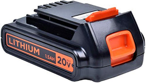 BLACK+DECKER Batería Recargable Inalámbrica 20V MAX* 1.5 Ah Ion Litio LD120BAT