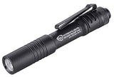 Streamlight 66601 250 Lumen MicroStream USB Rechargeable Pocket Flashlight with 5" USB Cord and Lanyard, Clamshell Packaging, Black