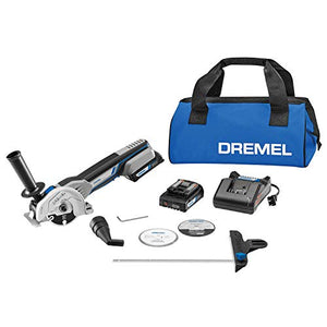 Dremel US20V-02 - Kit de herramientas de sierra ultracortadora (2 baterías de 20 V)