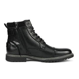 Bruno Marc Botas de Hombre Combate Zapatos Trabajo Philly_10 Negro Chukka 8.5 US