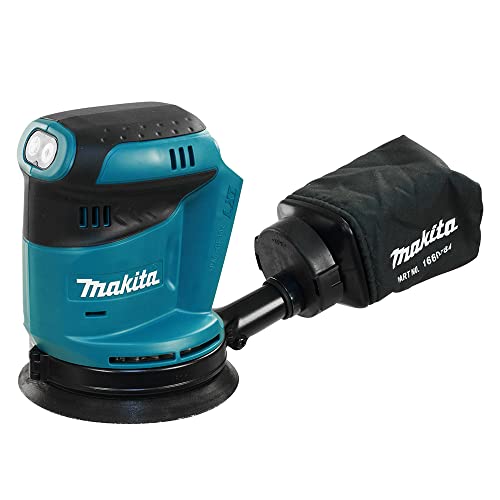 Makita DBO180Z DBO180Z Lijadora de órbita inalámbrica de 5 pulgadas