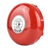 Campana de alarma de incendio Campana de alarma de incendio de seguridad Roja 24V 90dB Campana de alarma eléctrica Campana de alarma de incendio Campana de alarma de incendio Red School Home Factory A