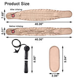 Kabandn Cinturón de descompresión, para alivio del dolor de espalda baja, dispositivo de tracción lumbar para hombres y mujeres (cintura de 29 a 49 pulgadas)