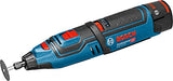 Bosch Professional 06019 °C5001 Herramientas multifunción Gro 10,8 V Li con L-Boxx 10,8 V 2,0 Ah Li-ion/2 baterías