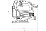 Metabo STEB 65 Quick - Sierra eléctrica