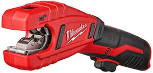 Milwaukee 2471-20 M12 - Cortador de tuberías y tuberías de cobre (500 rpm, batería no incluida, solo herramienta de alimentación)