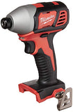 Milwaukee M4 2697-22CT Combo de Rotomartillo 1/2" 18V con Pistola de Impacto 1/4" 18V y Bolsa con 1 Bat 18V M18 y Carg