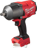 Milwaukee 2767-20 M18 Llave de impacto de alto par de combustible de 1/2 pulgada con anillo de fricción (herramienta desnuda)