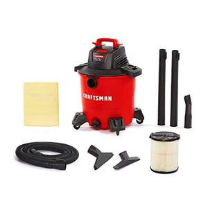 Craftsman CMXEVBE17590 Aspiradora portátil de Uso General con Accesorios de 9 galones y 4.25 HP