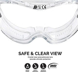 Neiko® 53875B Anti-Fog Safety Goggles with Wide-Vision | ANSI Z87.1 Approved