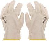 JIAHE115 Mini Guantes Guantes Soldador Desgaste de Aislamiento de Alta Temperatura Guantes de Cuero Protección Protección Laboral Cortos