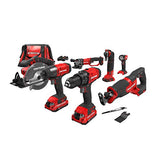 CRAFTSMAN V20* Kit combinado de taladro inalámbrico, 7 herramientas (CMCK700D2)