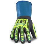 HexArmor HexChem 7071 - Guantes de seguridad de nitrilo resistentes a los productos químicos con protección contra impactos, talla XL