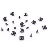 Hilitchi 250 piezas 6 x 6 mm 12 x 12 mm pulsador táctil interruptor micro momentáneo tacto surtido – 20 valor/4 pines