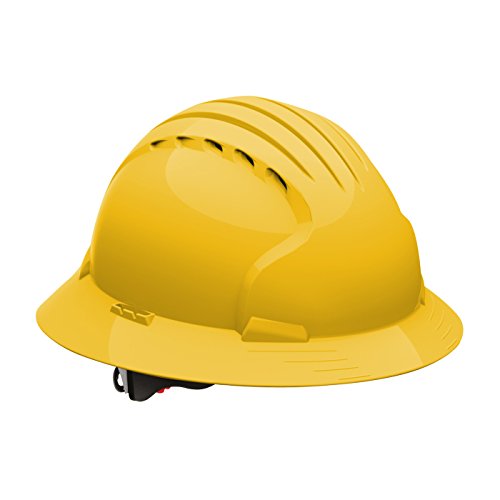 PIP Protective Industrial Products 280-EV6161V-20 PIP 280-EV6161V-20 casco duro con ventilación, amarillo, clase C, talla única, color amarillo