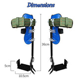 WZFANJIJ PúAs para Trepar A Los áRboles Espuelas para Trepar A Los áRboles Antideslizantes como Botas PúAs para Escalar A Los Postes Zapatos para Trepar A Los áRboles Ajustables Pedal Antideslizante