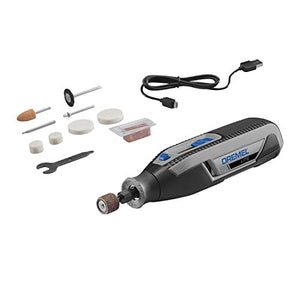 Dremel Lite Mototool Inalámbrica Batería De 4VMax de Litio Con 10 Accesorios